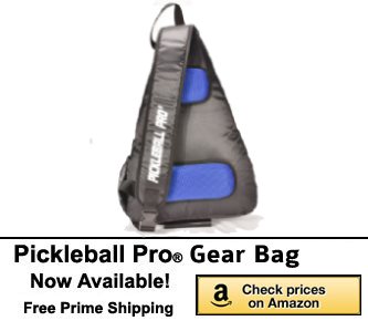 PickleBall Pro Gear Sling Bag for Pro Tour