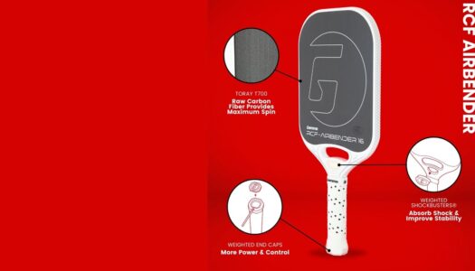 GAMMA RCF Airbender – The Most Customizable Pickleball Paddle Ever