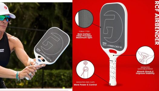 GAMMA RCF Airbender – The Most Customizable Pickleball Paddle Ever