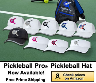 Pickleball Pro new pickleball hat lineup. For players that want a competitive edge on the pickleball court