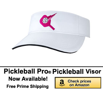 Professional Pickleball Gear. Check out the Pickleball Pro pink pickleball visor