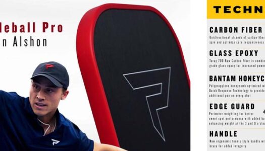 PaddleTek Bantam TKO-CX 12.7mm Pickleball Paddle – A Topspin Specialists