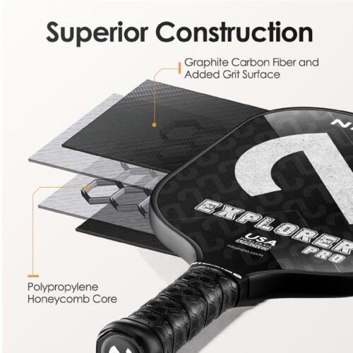 Niupipo Explorer Pro has graphite and carbon fiber construction